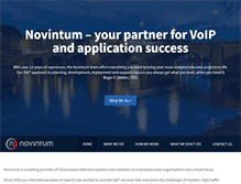 Tablet Screenshot of novintum.com
